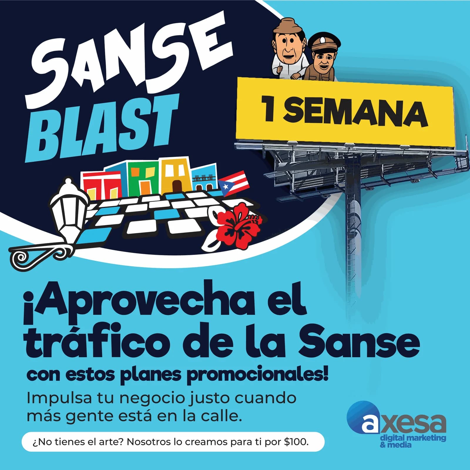 ¡Aprovecha el tráfico de las Fiestas de la Calle San Sebastián con estos planes de promoción en billboards digitales!